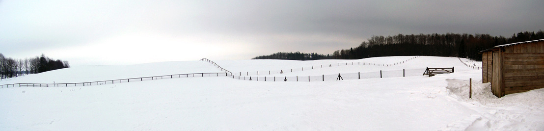 Zima w HAJDUKACH Chynowie 28 Ośrodek agroturystyczny Hajduki – galeria zdjęć: zima w hajdukach